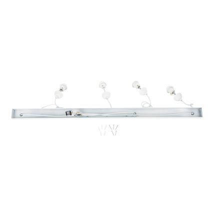 Brilagi - Lustră suspendată pe cablu WABI SABI 4xE27/40W/230V albă