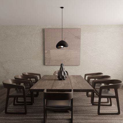 Brilagi - Lustră suspendată WABI SABI 1xE27/40W/230V, negru