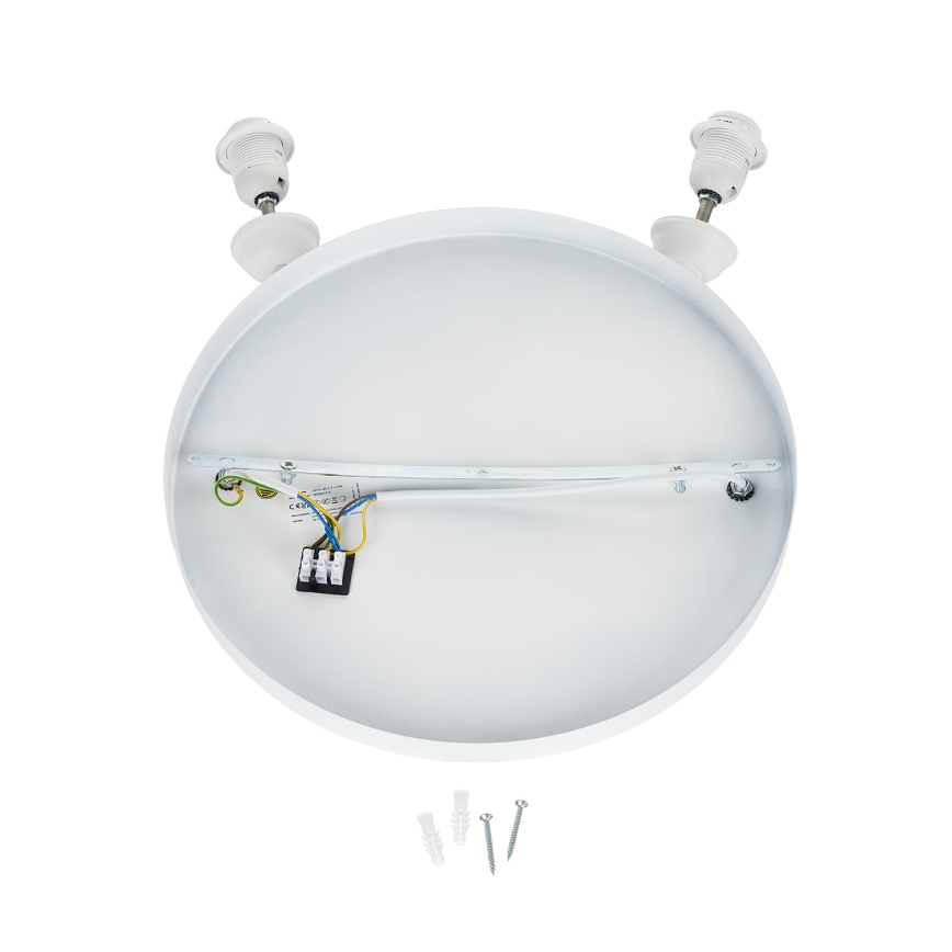 Brilagi - Lustră suspendată WABI SABI, 2x E27, max. 40 W, 230 V, Ø 70 cm, alb