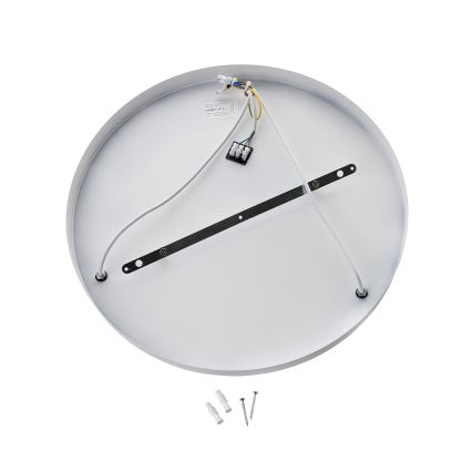 Brilagi - Lustră suspendată WABI SABI pe cablu, 3×E27 (max. 40W), 230V, Ø 60 cm, alb