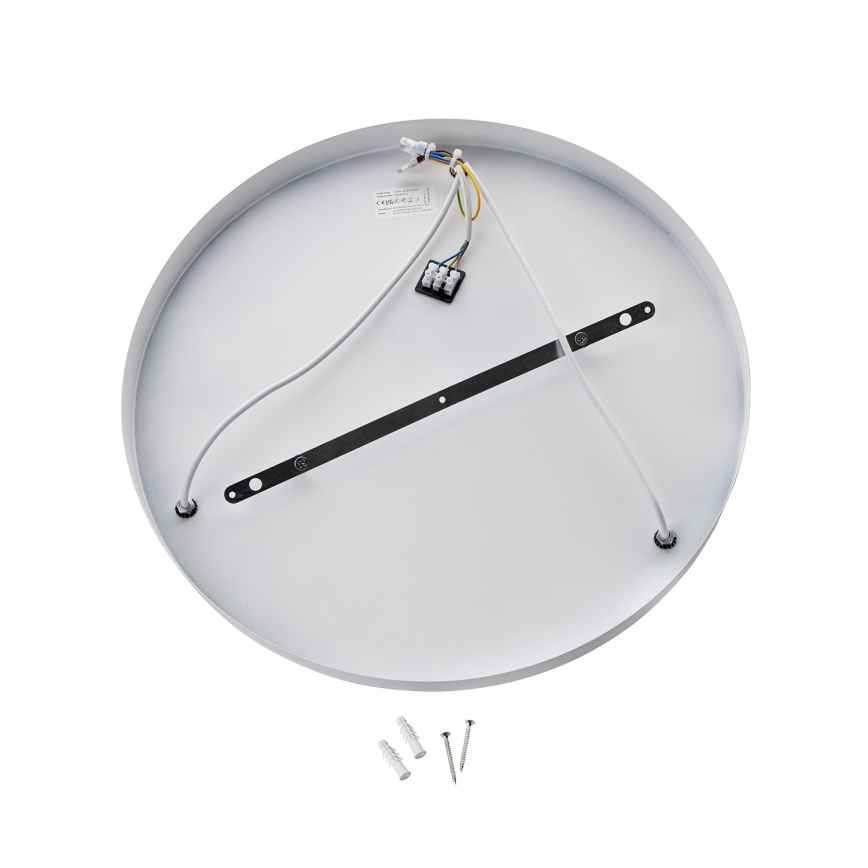 Brilagi - Lustră suspendată WABI SABI pe cablu, 3×E27 (max. 40W), 230V, Ø 60 cm, alb