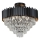 Brilagi - Lustru aplicat CARLOS 9xE14/40W/230V Ø 60 cm