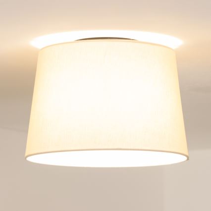 Brilagi - Lustru aplicat LED CERIA 1x E27/40W/230V, Ø 30 cm, bej