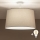 Brilagi - Lustru aplicat LED CERIA 1xE27/60W/230V, diametru 45 cm, alb/gri