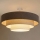 Brilagi - Lustru aplicat LUNETA, 3xE27/60W/230V, Ø 80 cm, gri/crem/alb