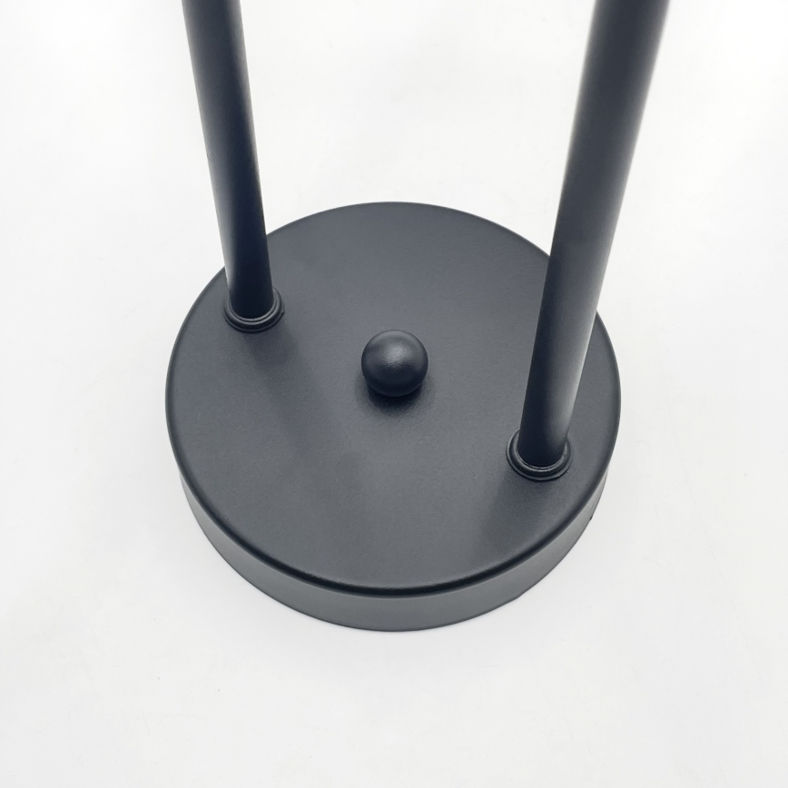 Brilagi - Lustru aplicat MALIVA 4xE14/15W/230V negru/transparent