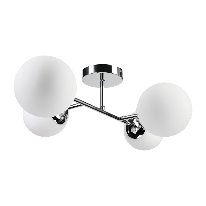 Brilagi - Lustru aplicat MALONY, 4xE14/20W/230V, crom lucios