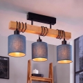 Brilagi - Lustru aplicat NUBILA 3xE27/60W/230V pin/albastru închis