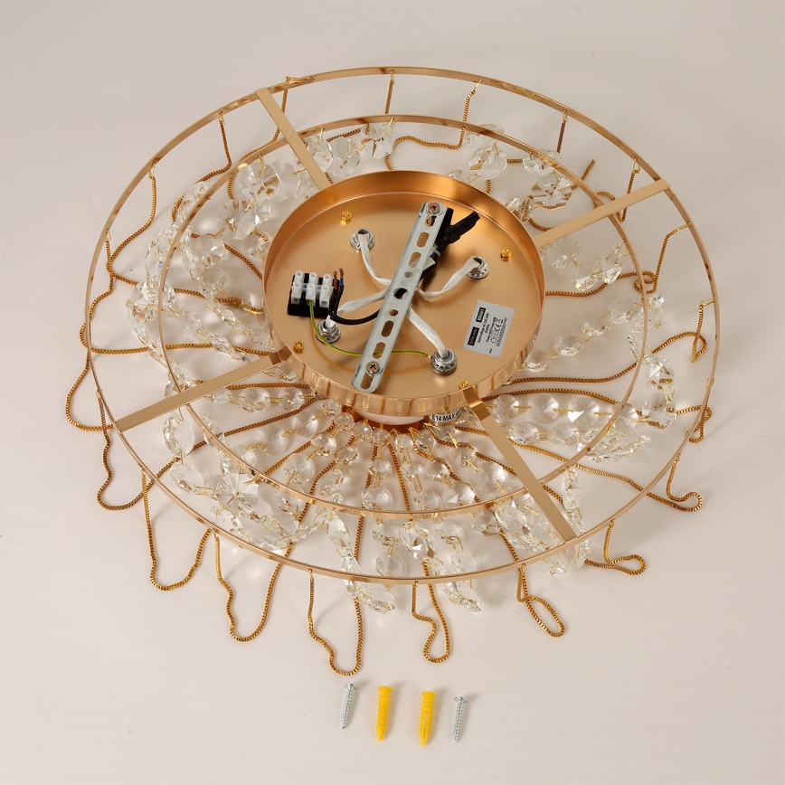 Brilagi - Lustru aplicat VASTERAS 4xE14/40W/230V, diam. 45 cm