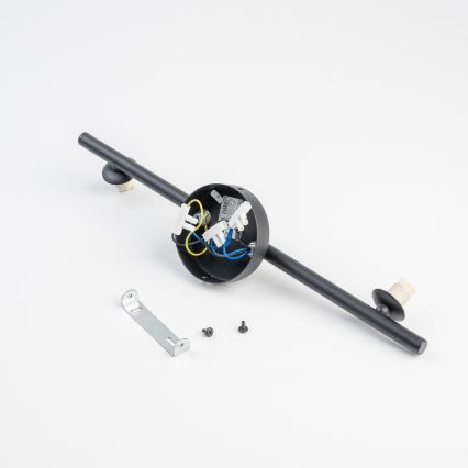 BRILAGI - Lustru aplicat VULCANO 3xG9/8W/230V negru/negru fumuriu
