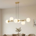 Brilagi - Lustru cu cablu MALONY 6xE14/20W/230V auriu