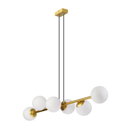 Brilagi - Lustru cu cablu MALONY 6xE14/20W/230V auriu