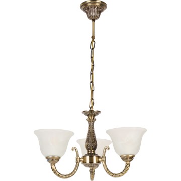 Brilagi - Lustru cu lanț CLASSIC 3xE14/10W/230V alamă