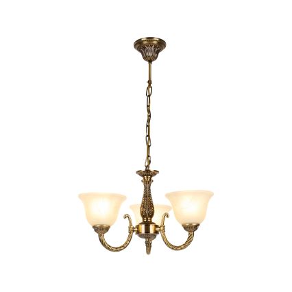 Brilagi - Lustru cu lanț CLASSIC 3xE14/10W/230V alamă