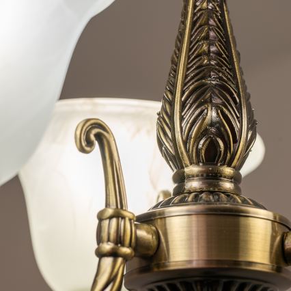 BRILAGI - Lustru cu lanț CLASSIC 3xE14/10W/230V alamă