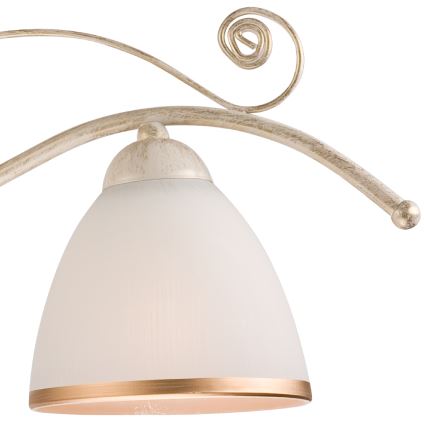 Brilagi - Lustru LED ANTICO cu lanț, 3x E27/60W/230V, 3000K, patină albă