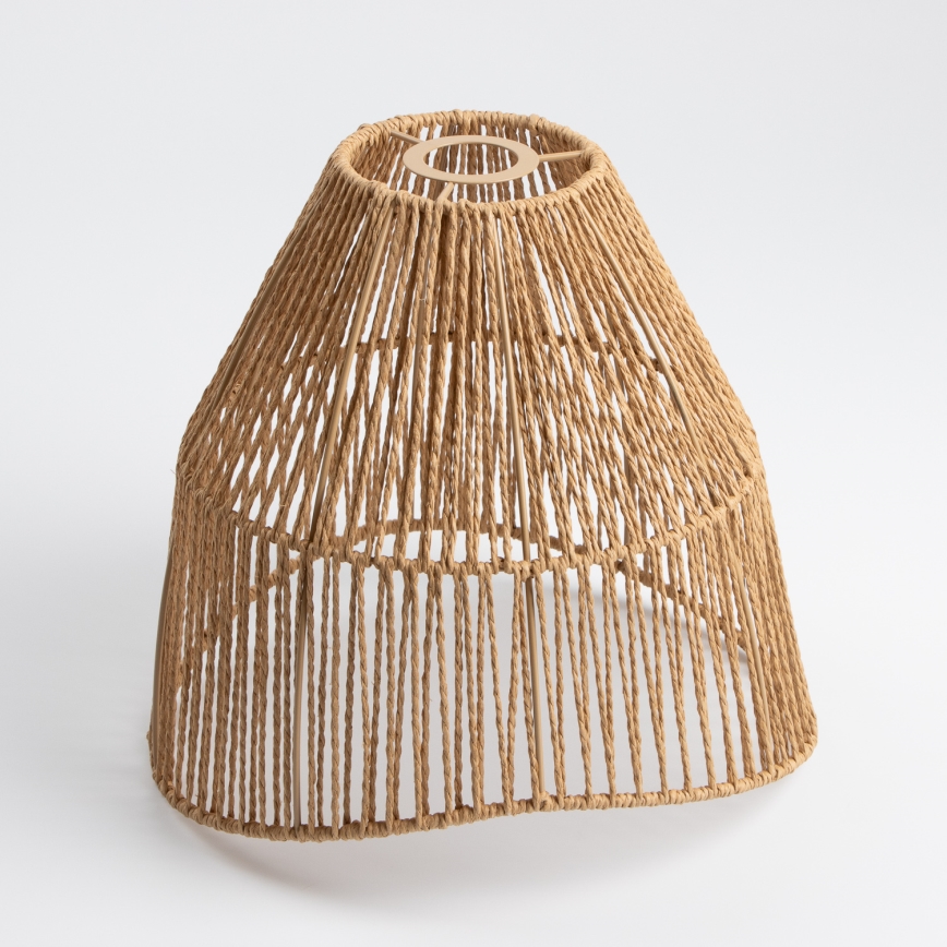 Brilagi - Lustru LED aplicat CERIA BOHO 1xE27/40W/230V Ø 30 cm maro/stejar