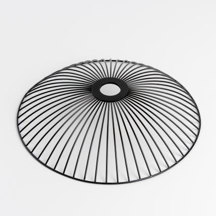 Brilagi - Lustru LED aplicat CERIA WIRE 1xE27/60W/230V Ø 38 cm negru