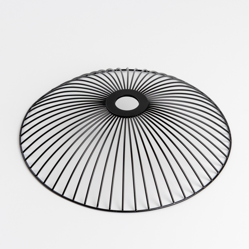 Brilagi - Lustru LED aplicat CERIA WIRE 1xE27/60W/230V Ø 38 cm negru
