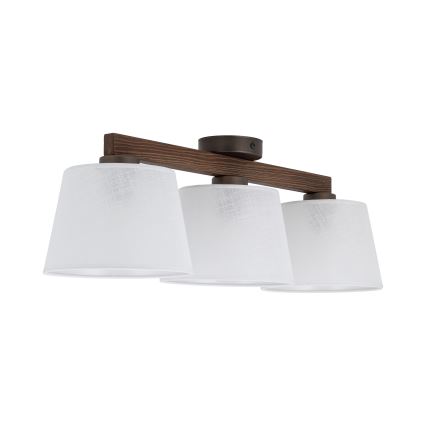 BRILAGI - Lustru LED aplicat LATTE 3xE27/15W/230V pin/alb