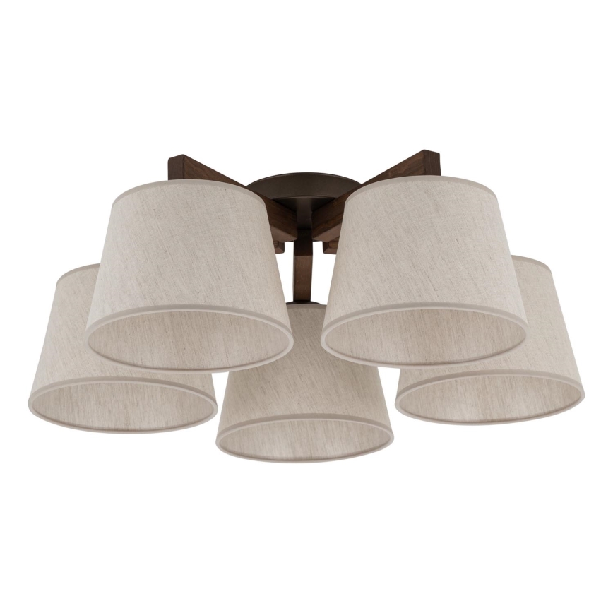 BRILAGI - lustru LED aplicat LATTE 5xE27/15W/230V pin/crem