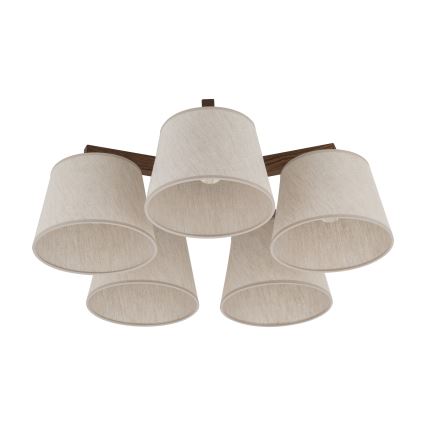 BRILAGI - lustru LED aplicat LATTE 5xE27/15W/230V pin/crem