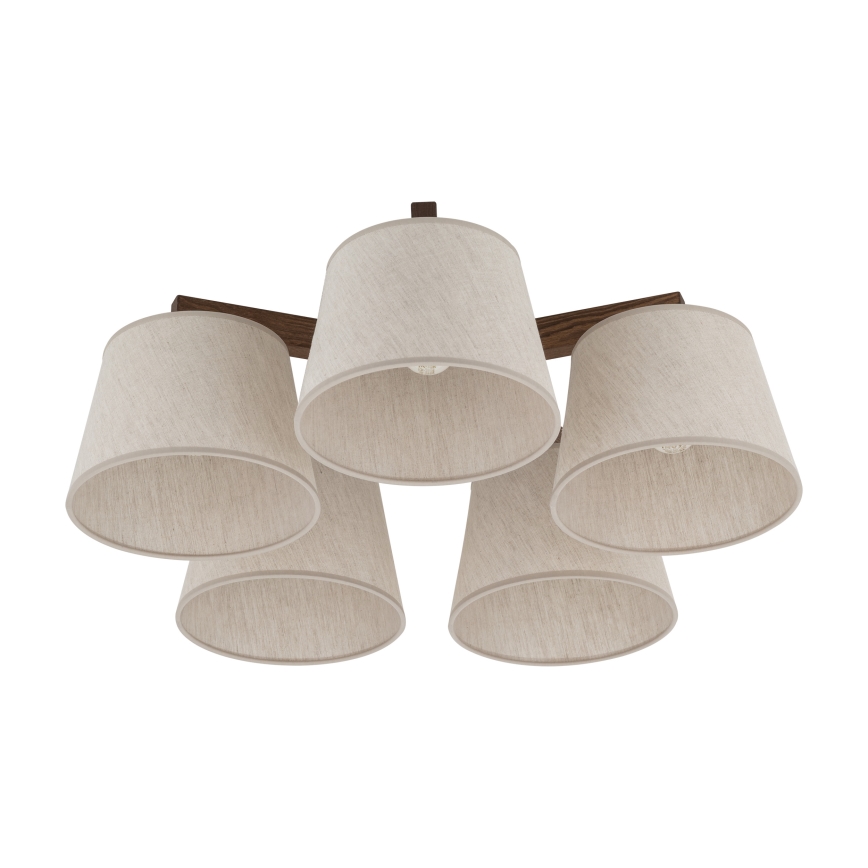 BRILAGI - lustru LED aplicat LATTE 5xE27/15W/230V pin/crem