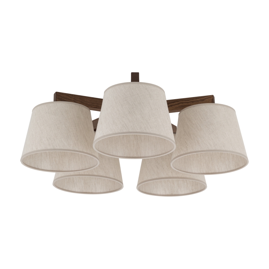 BRILAGI - lustru LED aplicat LATTE 5xE27/15W/230V pin/crem