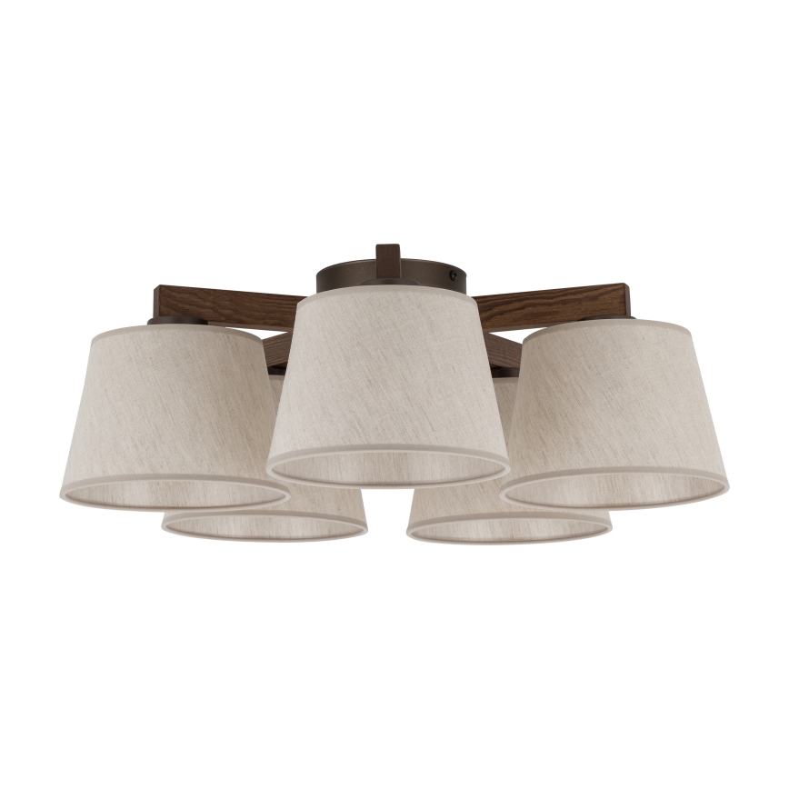 BRILAGI - lustru LED aplicat LATTE 5xE27/15W/230V pin/crem