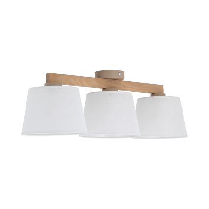 BRILAGI - lustru LED aplicat LATTE SABIA 3xE27/15W/230V pin/alb