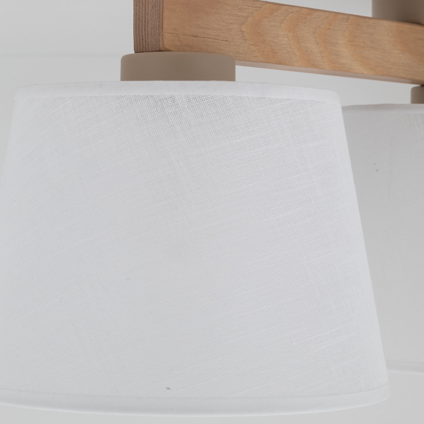 BRILAGI - lustru LED aplicat LATTE SABIA 3xE27/15W/230V pin/alb