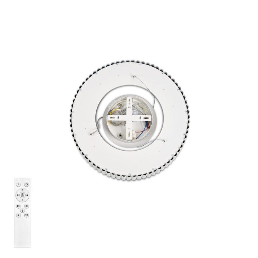 BRILAGI - Lustră LED dimabilă suspendată pe cablu FALCON MODERN LED/30W/230V 3000-6000K Ø 40 cm alb + telecomandă