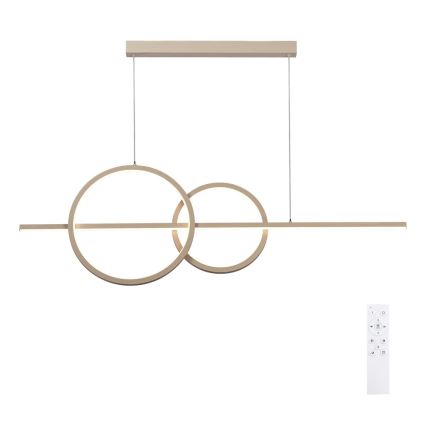 BRILAGI - Lustra LED reglabilă pe cablu SIGNATURE LED/53W/230V 3000-6000K 120 cm bej+ telecomandă