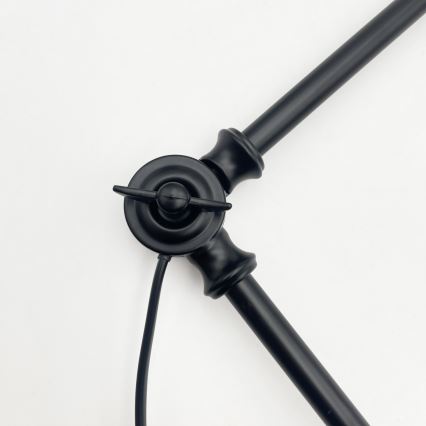 BRILAGI - Lustru LED reglabil pe tijă IRONBEAM 1xE27/60W/230V negru