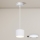 Brilagi - Lustru LED RGB+CCT reglabil, suspendat pe cablu STRIPY, 1xGX53/14W/230V, 2700-6500K, Wi-Fi Tuya, alb