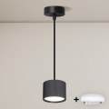 Brilagi - Lustru LED RGB+CCT reglabil suspendat pe cablu STRIPY 1xGX53/14W/230V 2700-6500K Wi-Fi Tuya negru