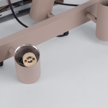 BRILAGI - Lustră LED RGBW dimabilă pe cablu SELE 6xGU10/6,5W/230V 2700-6500K bej + telecomandă