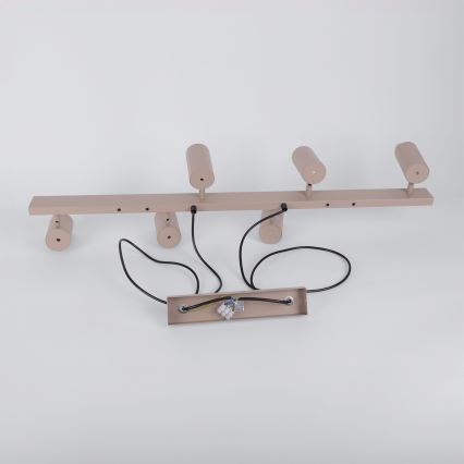 BRILAGI - Lustră LED RGBW dimabilă pe cablu SELE 6xGU10/6,5W/230V 2700-6500K bej + telecomandă