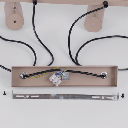 BRILAGI - Lustră LED RGBW dimabilă pe cablu SELE 6xGU10/6,5W/230V 2700-6500K bej + telecomandă