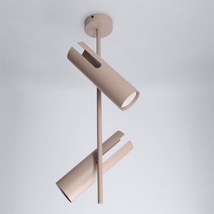 BRILAGI - LED RGBW cu funcție de dimare, lampă suspendată pe tijă BRANCH 2xGU10/6,5W/230V 2700-6500K bej