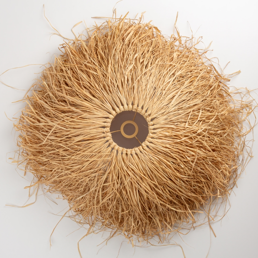 Brilagi - Lustru LED suspendat pe cablu CERIA BOHO, 1xE27/40W/230V, Ø 60 cm, rafie