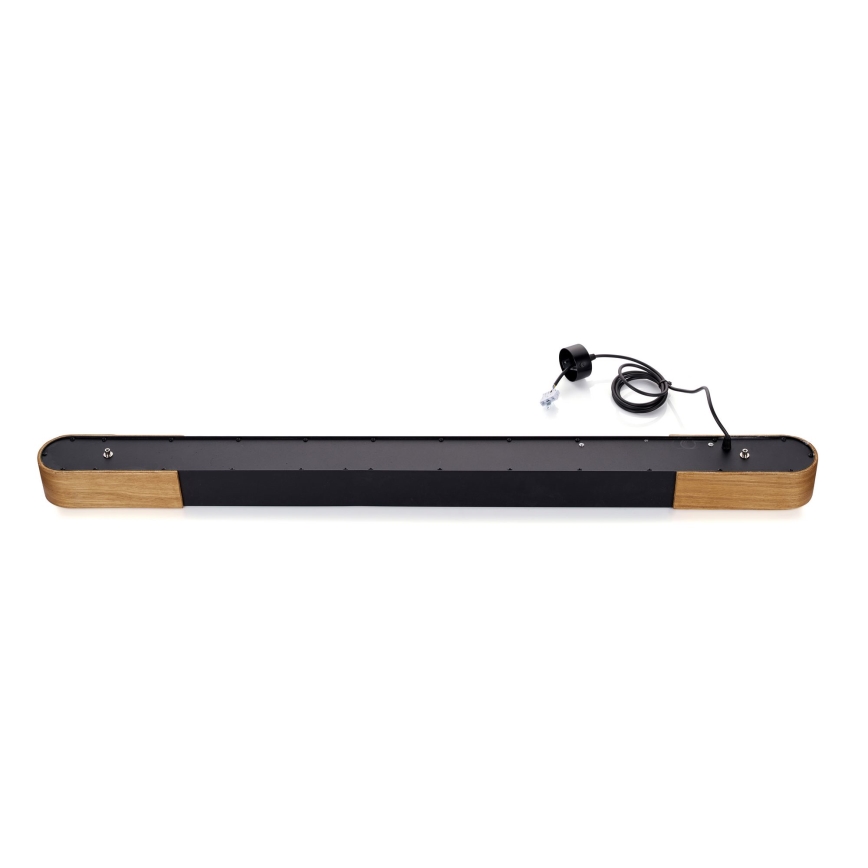 BRILAGI - Lustru LED suspendat pe cablu GARDALINE LED/100W/230V stejar/negru
