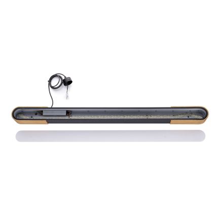BRILAGI - Lustru LED suspendat pe cablu GARDALINE LED/100W/230V stejar/negru