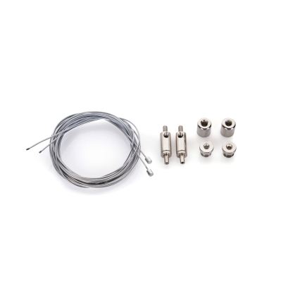 BRILAGI - Lustru LED suspendat pe cablu GARDALINE LED/100W/230V stejar/negru