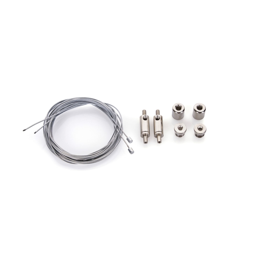 BRILAGI - Lustru LED suspendat pe cablu GARDALINE LED/100W/230V stejar/negru