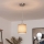Brilagi - Lustru LED suspendat pe cablu NUBILA, 1x E27/60W/230V, Ø 14 cm, maro