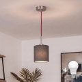 Brilagi - Lustru LED suspendat pe cablu NUBILA 1xE27/60W/230V diam. 14 cm roșu/antracit