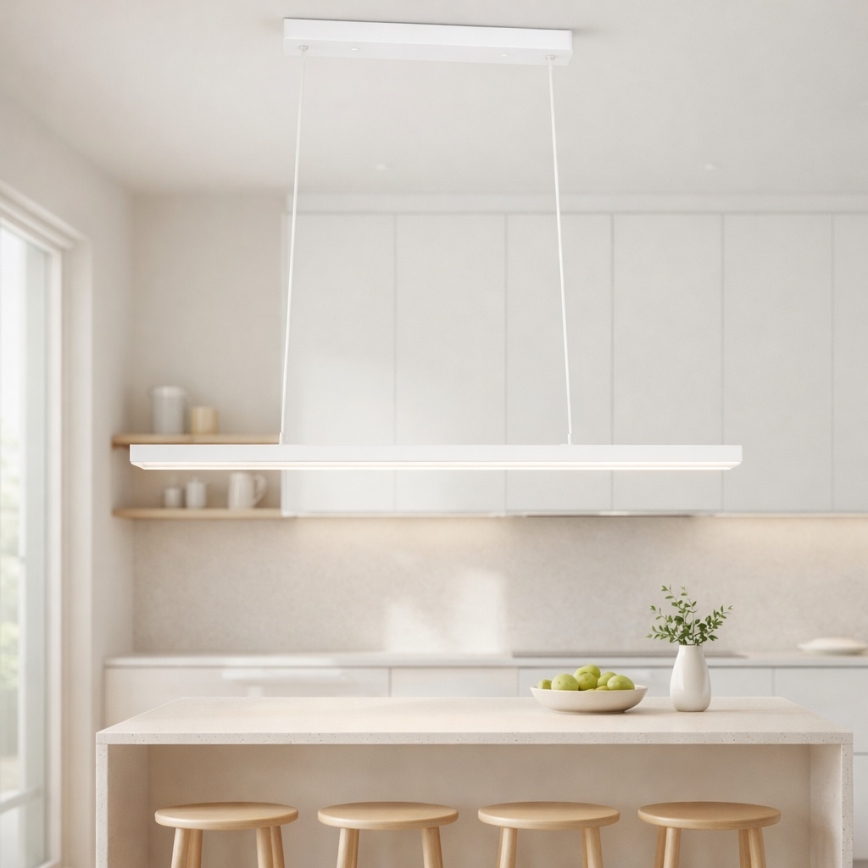 Brilagi - Lustru LED suspendat pe cablu PAXIS LED/30W/230V 120 cm alb