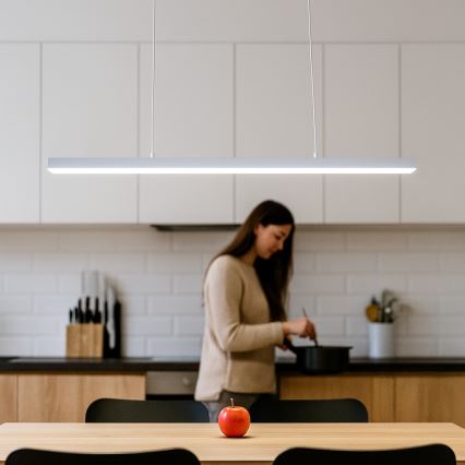 Brilagi - Lustru LED suspendat pe cablu PAXIS LED/30W/230V 120 cm alb