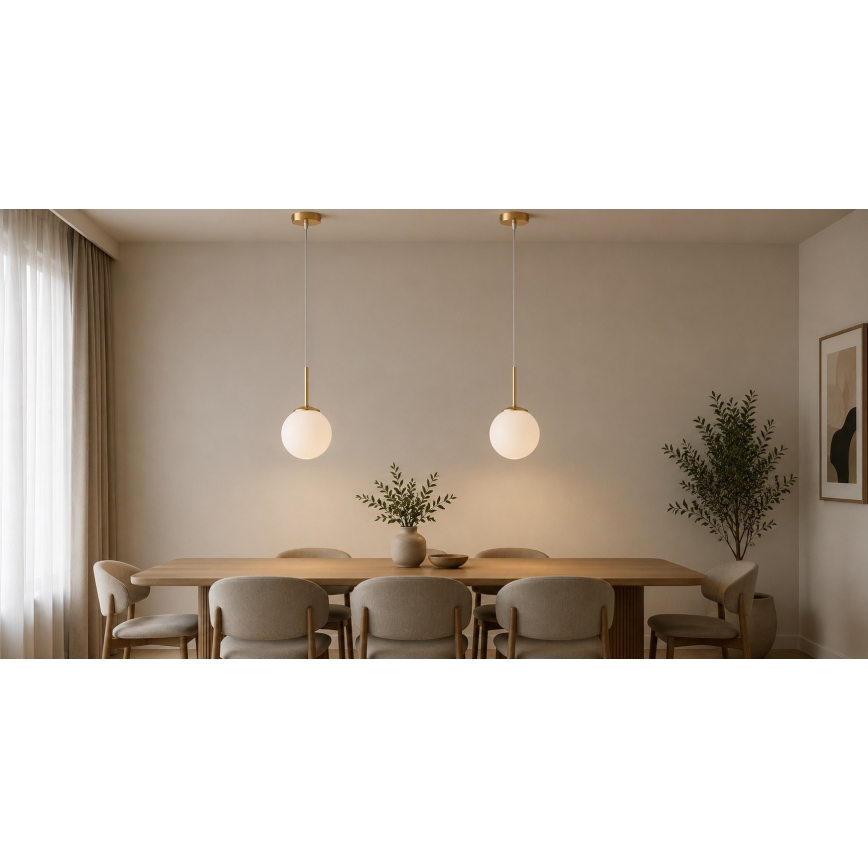 Brilagi - Lustru pe cablu MILO 1xE27/60W/230V auriu